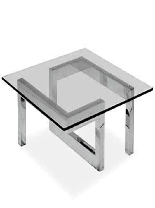 ترابيزة جانبية أستانلس ستيل 45×45 سم - MOD192