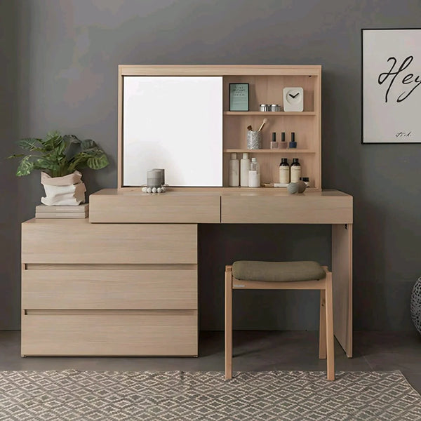 تسريحة مع مرآة 120×35سم