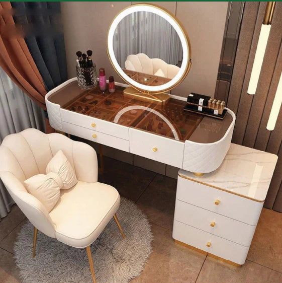 تسريحة مع مرايا 120×50سم