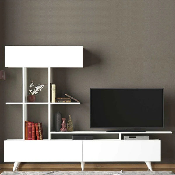 ترابيزة تليفزيون ألوان متعددة 180X31سم -TRA55